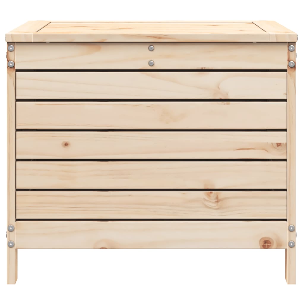 vidaXL Garden Footstool | Natural Pine | Solid Pine Wood | Standard | Modular
