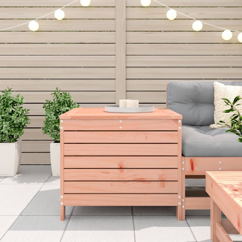 vidaXL Garden Footstool | Natural wood | Solid Douglas Fir wood | Standard