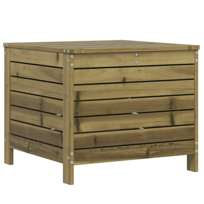 vidaXL Garden Footstool | Natural wood | Impregnated pinewood | Standard