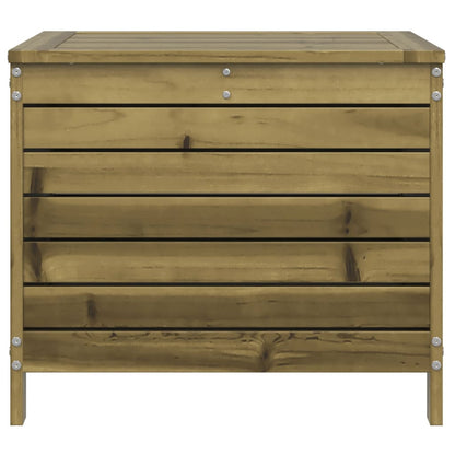 vidaXL Garden Footstool | Natural wood | Impregnated pinewood | Standard