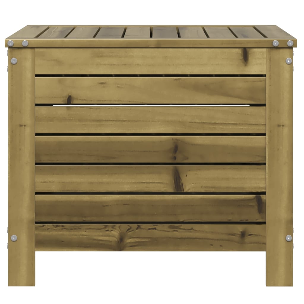 vidaXL Garden Footstool | Natural wood | Impregnated pinewood | Standard