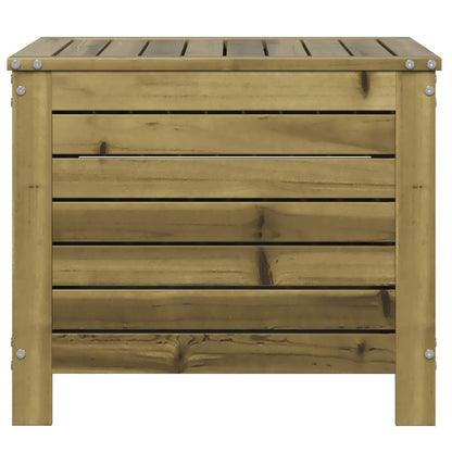 vidaXL Garden Footstool | Natural wood | Impregnated pinewood | Standard