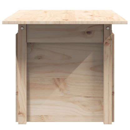vidaXL Garden Table 100x50x75 cm Solid Wood Pine
