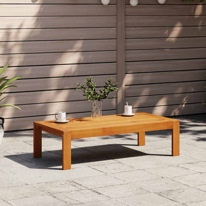 vidaXL Garden Table 100x50x27 cm Solid Wood Acacia