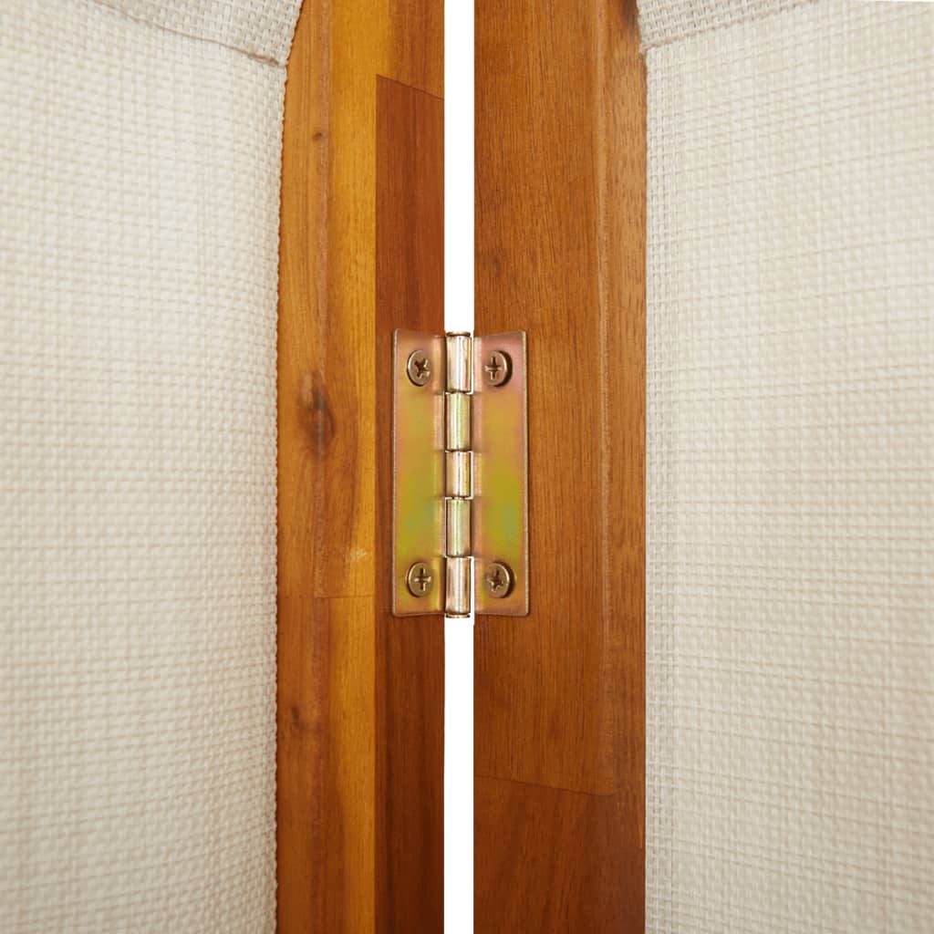vidaXL 6-Panel Room Divider Light Grey 420x180 cm