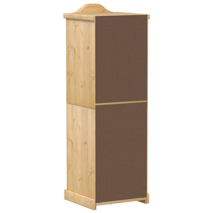 vidaXL Wardrobe Corona 55x52x170 cm Solid Wood Pine