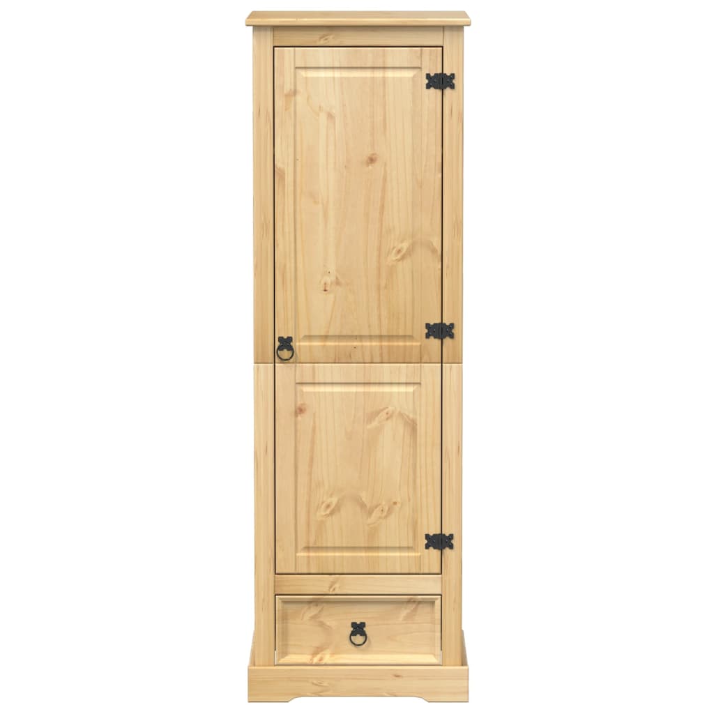 vidaXL Wardrobe Corona 55x50x170 cm Solid Wood Pine