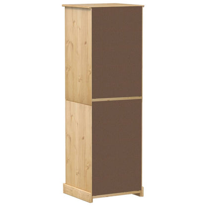 vidaXL Wardrobe Corona 55x50x170 cm Solid Wood Pine