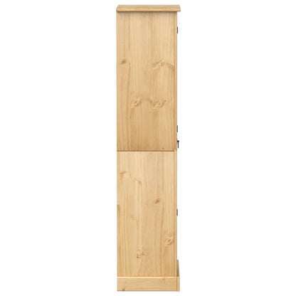 vidaXL Wardrobe Corona 55x38x170 cm Solid Wood Pine