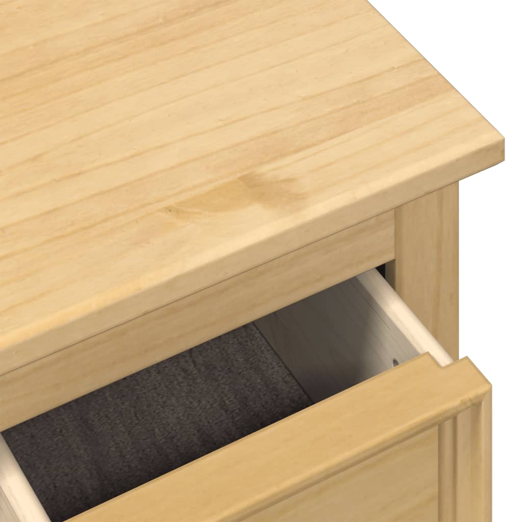 vidaXL Storage Box "Corona" 90x78x45 cm Solid Wood Pine