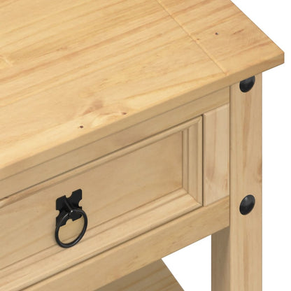 vidaXL Coffee Table with Drawers Corona 100x48x45 cm Solid Wood Pine