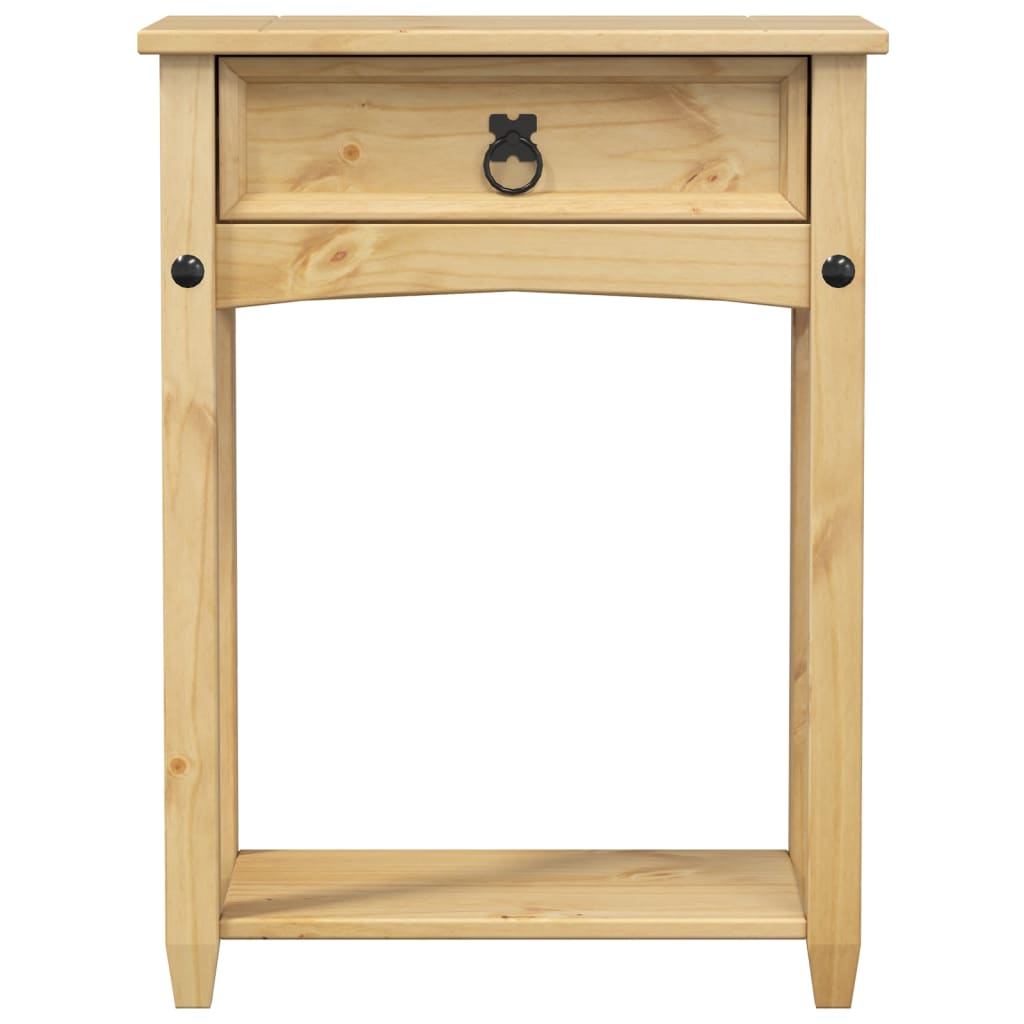 vidaXL Console Table "Corona" 55x35x73 cm Solid Wood Pine