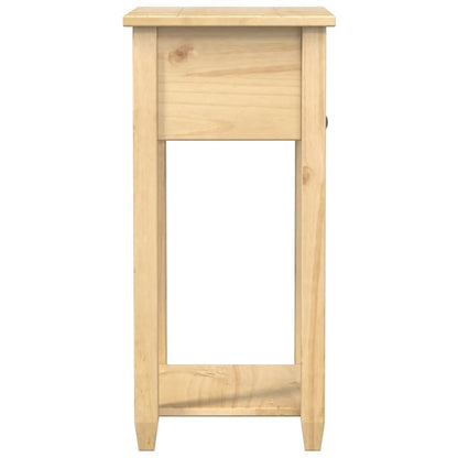 vidaXL Console Table "Corona" 55x35x73 cm Solid Wood Pine