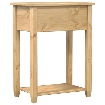 vidaXL Console Table "Corona" 55x35x73 cm Solid Wood Pine