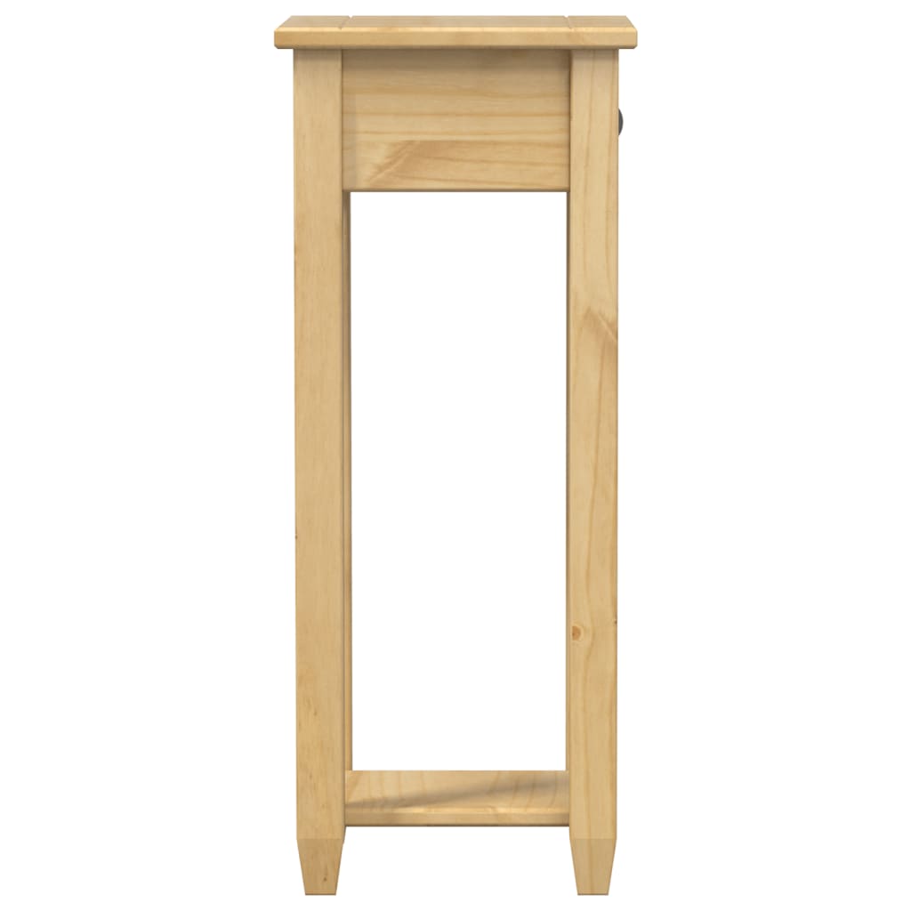 vidaXL Plant Stand Corona 30x30x73 cm Solid Wood Pine