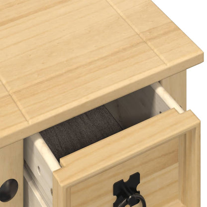 vidaXL Plant Stand Corona 30x30x73 cm Solid Wood Pine