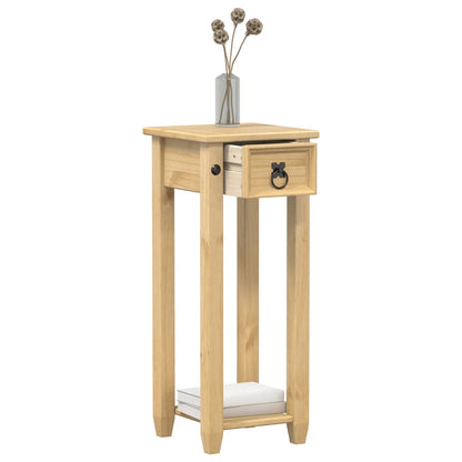vidaXL Plant Stand Corona 30x30x73 cm Solid Wood Pine