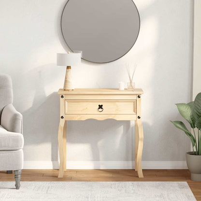 vidaXL Console Table Corona 73x35x73 cm Solid Wood Pine