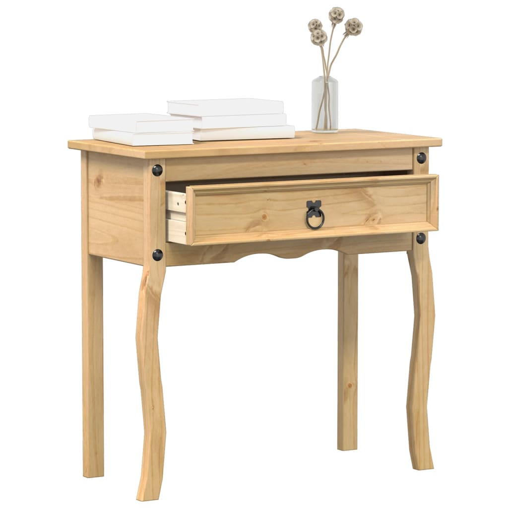 vidaXL Console Table Corona 73x35x73 cm Solid Wood Pine