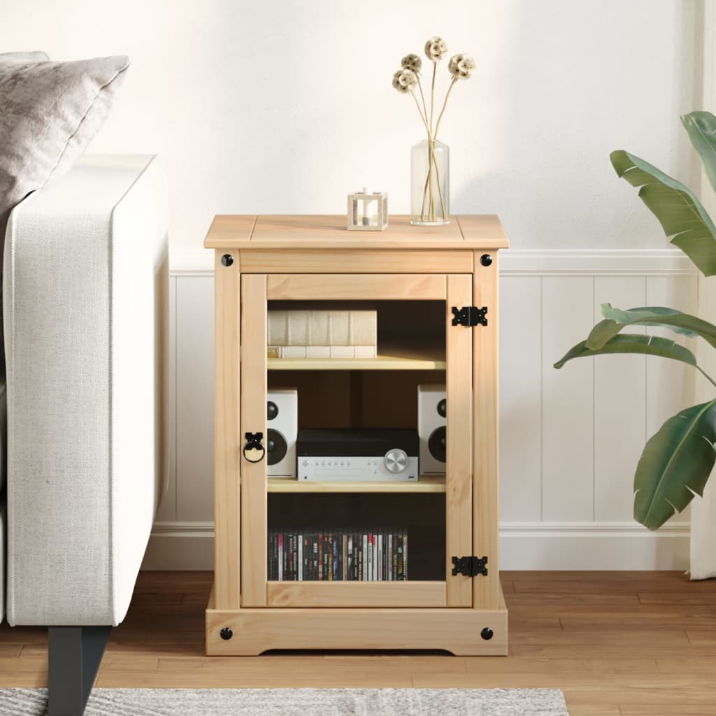 vidaXL HiFi Cabinet Corona 60x50x82 cm Solid Wood Pine