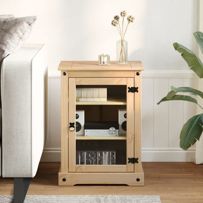 vidaXL HiFi Cabinet Corona 60x50x82 cm Solid Wood Pine