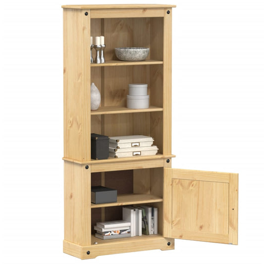 vidaXL Highboard "Corona" 74x38x170 cm Solid Wood Pine