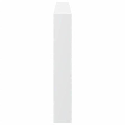 vidaXL Headboard Cabinet with LED White 180x17x102 cm