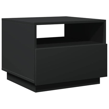 vidaXL Coffee Table | Black | Engineered wood | Small | Coffee Table | Square