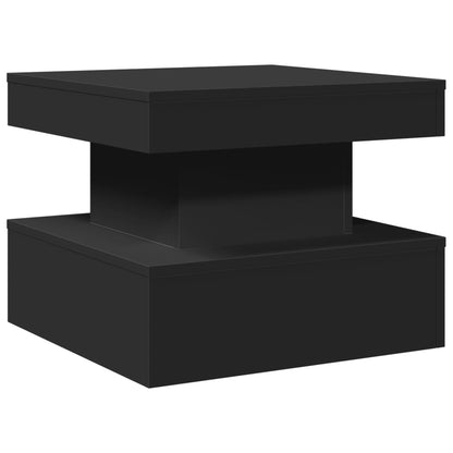 vidaXL Coffee Table | Black | Engineered Wood | Medium | Coffee Table | Square