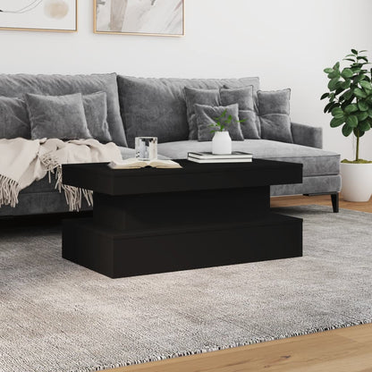 vidaXL Coffee Table | Black | Engineered wood | Medium | Coffee Table