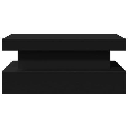 vidaXL Coffee Table | Black | Engineered wood | Medium | Coffee Table