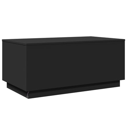 vidaXL Coffee Table | Black | Engineered Wood | Medium | Coffee Table
