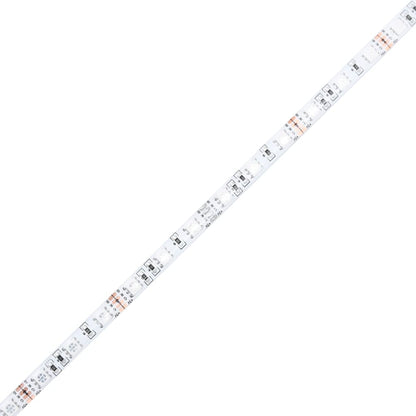 vidaXL Coffee Table with LED Lights Grey Sonoma 90x50x40 cm