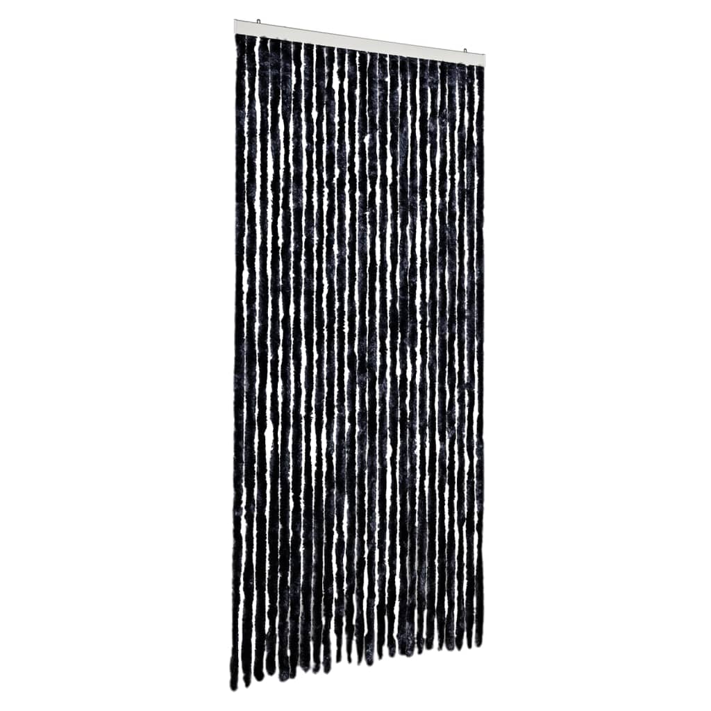 vidaXL Fly Curtain Anthracite 100x200 cm Chenille