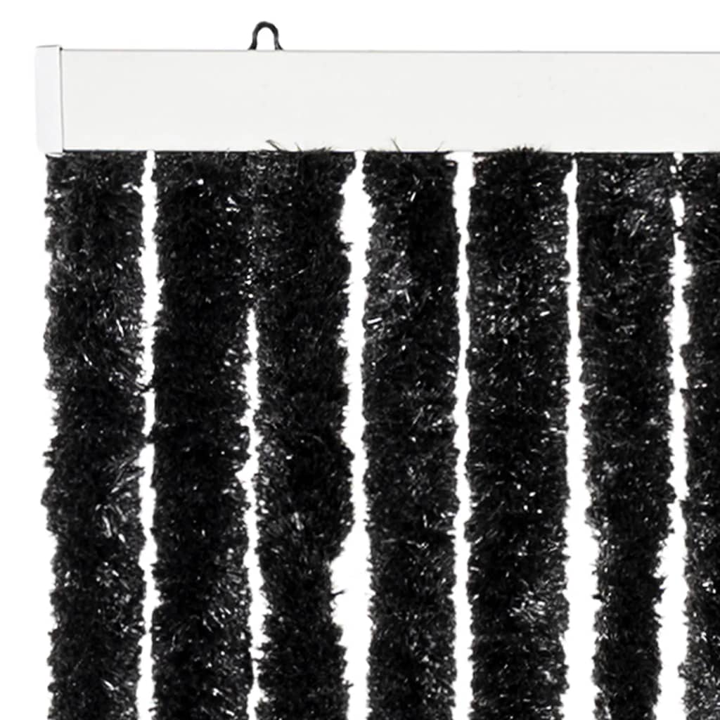 vidaXL Fly Curtain Anthracite 100x200 cm Chenille