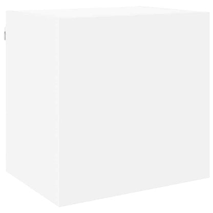 vidaXL 4 Piece TV Wall Units White Engineered Wood