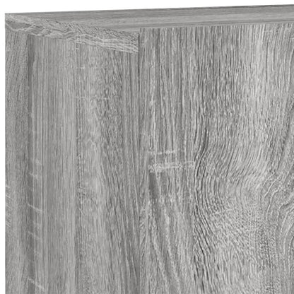 vidaXL 4 Piece TV Wall Units Grey Sonoma Engineered Wood