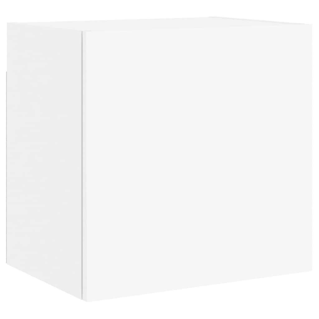vidaXL 5 Piece TV Wall Units White Engineered Wood