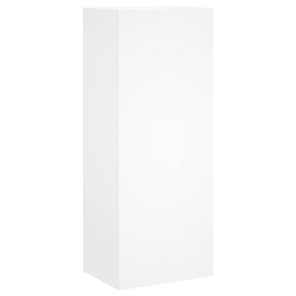 vidaXL 5 Piece TV Wall Units White Engineered Wood