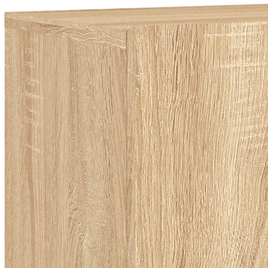 vidaXL TV Wall Unit | Sonoma oak | Engineered wood | Floating TV Wall Unit