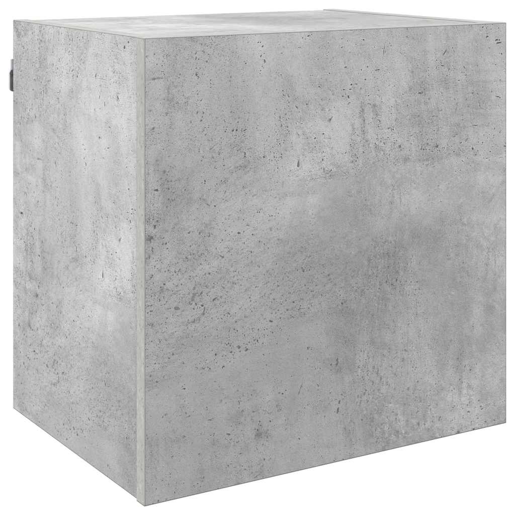 vidaXL 5 Piece TV Wall Units Concrete Grey Engineered Wood