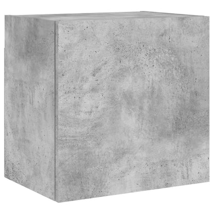 vidaXL 5 Piece TV Wall Units Concrete Grey Engineered Wood