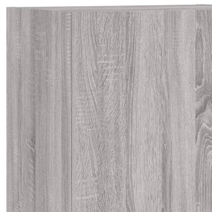 vidaXL 5 Piece TV Wall Units Grey Sonoma Engineered Wood