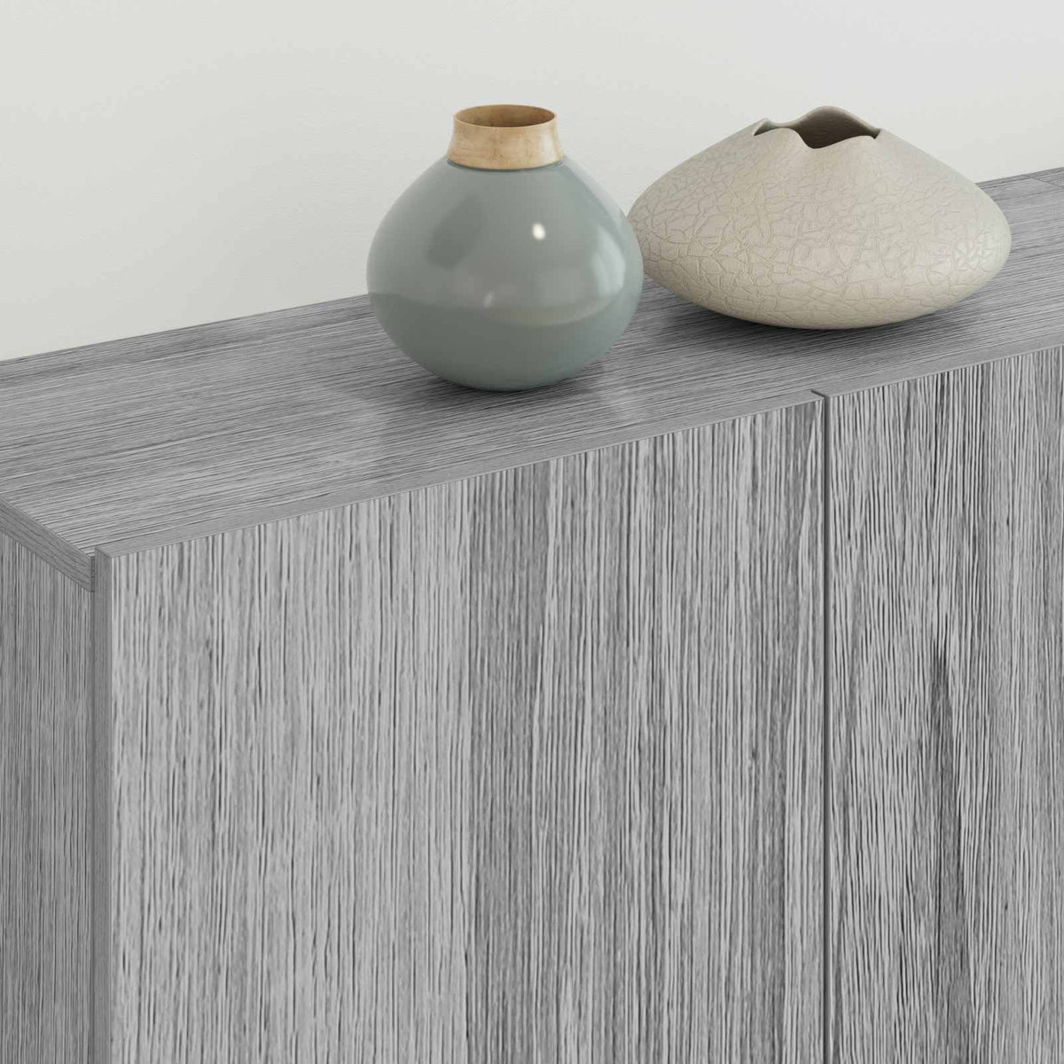 vidaXL 5 Piece TV Wall Units Grey Sonoma Engineered Wood