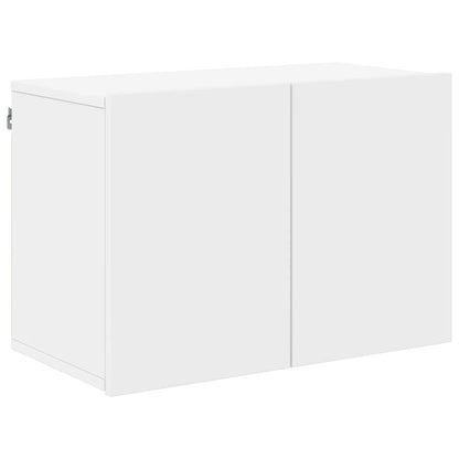 vidaXL 5 Piece TV Wall Units White Engineered Wood