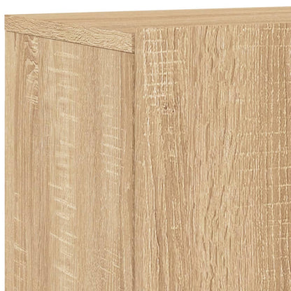 vidaXL 5 Piece TV Wall Units Sonoma Oak Engineered Wood