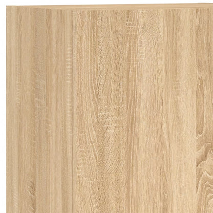vidaXL 5 Piece TV Wall Units Sonoma Oak Engineered Wood