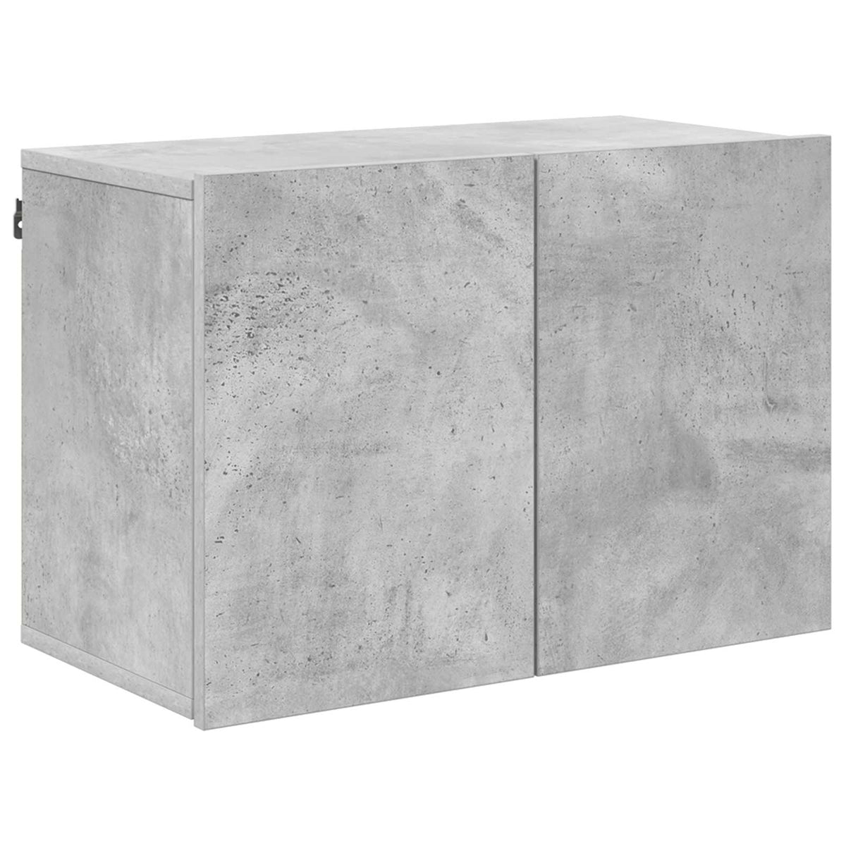vidaXL 5 Piece TV Wall Units Concrete Grey Engineered Wood