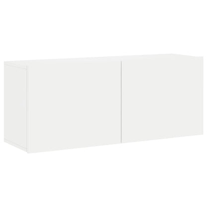 vidaXL | TV Wall Units | Wall-mounted 6 pcs white Engineered wood