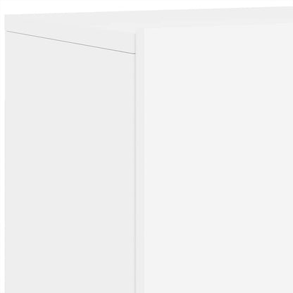vidaXL 6 Piece TV Wall Units White Engineered Wood